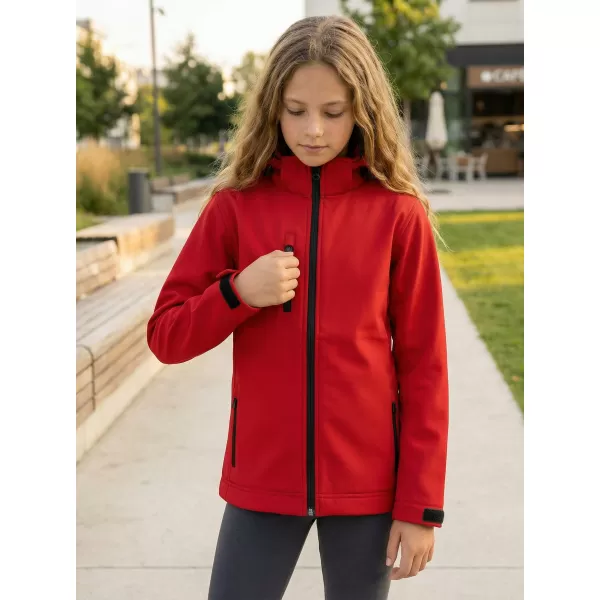  Softshelljacke für Kinder ALTISPORT NP/ALK535 ROT 