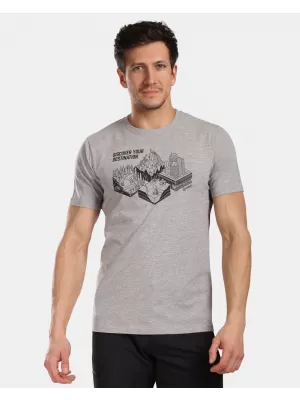 Funktions-T-Shirt für Herren KILPI GAROVE-M VM0306KI HELLGRAU