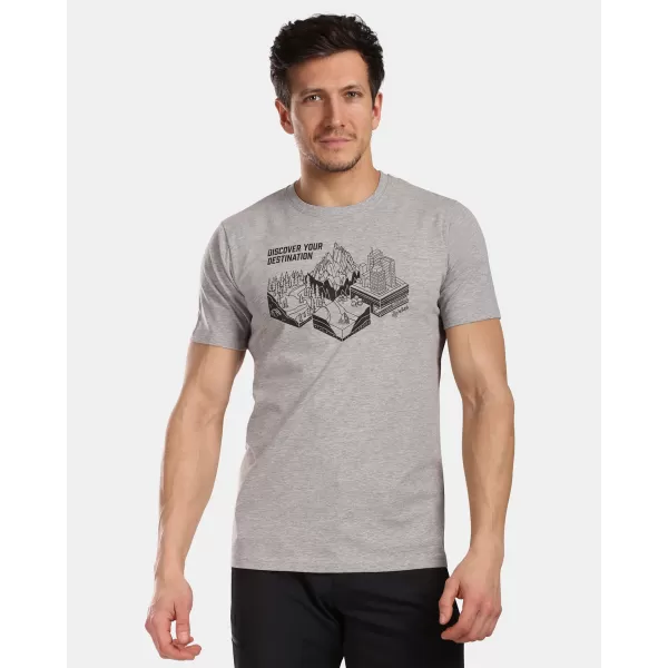  Funktions-T-Shirt für Herren KILPI GAROVE-M VM0306KI HELLGRAU 