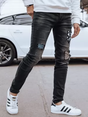 Herrenjeans DSTREET UX4295 SCHWARZ Dstreet1