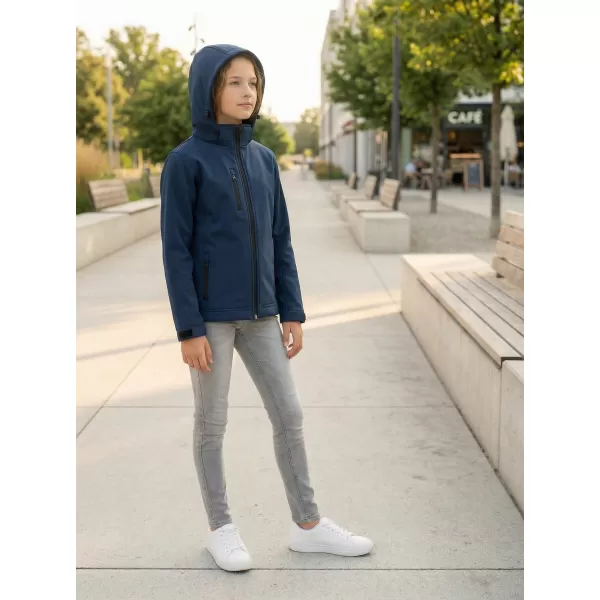  Softshelljacke für Kinder ALTISPORT NP/ALK535 NAVY BLAU 