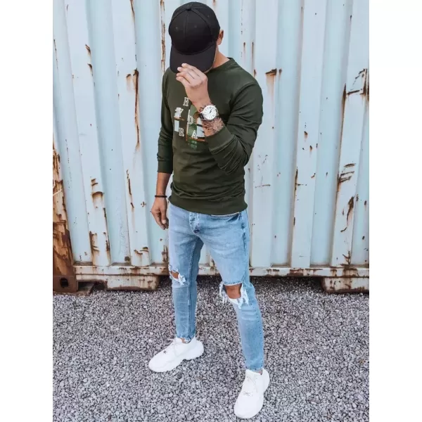  Herren -Sweatshirt DSTREET BX5351 KHAKI 