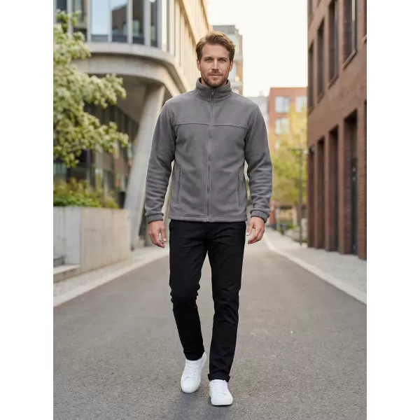  Fleece-Sweatshirt für Herren ALTISPORT NP/ALM105 STAHLGRAU 