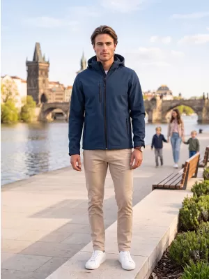 Herren-Softshelljacke ALTISPORT NP/ALM225 NAVY BLAU