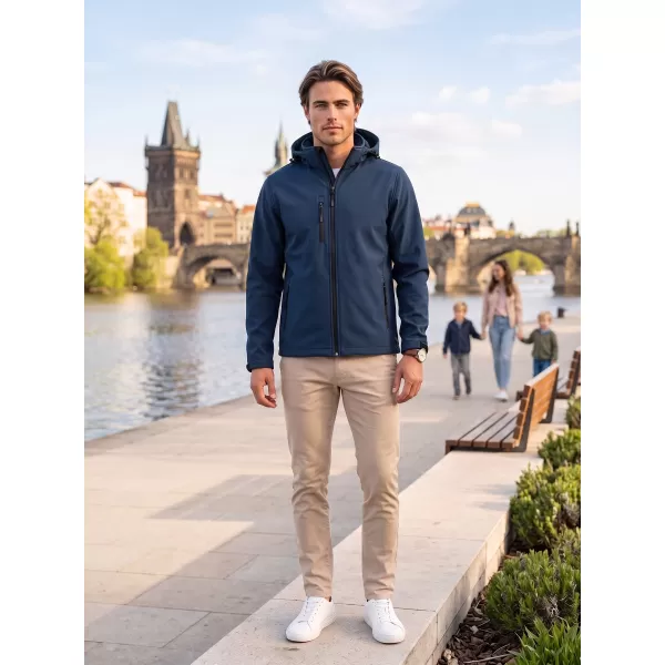  Herren-Softshelljacke ALTISPORT NP/ALM225 NAVY BLAU 