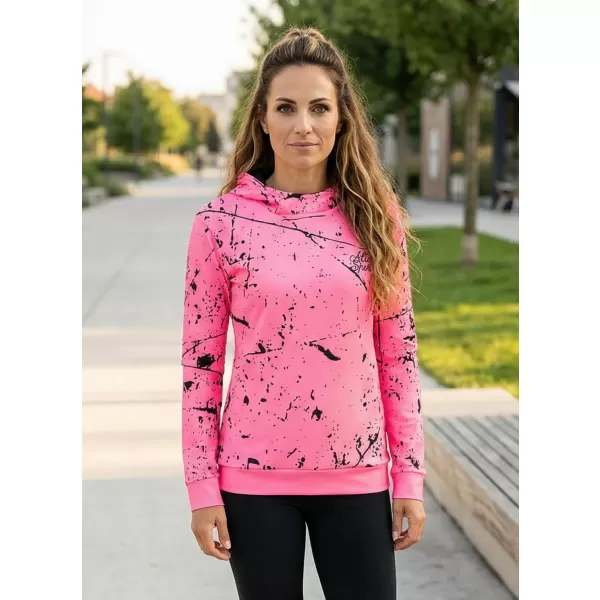  Hochwertiges Funktions-Sweatshirt für Damen ALTISPORT VOJ/ALW034MI01 NEON PINK 