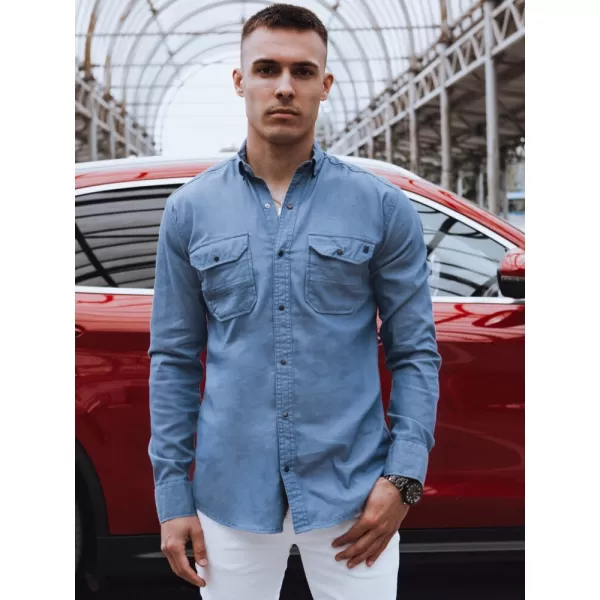  Hemd DSTREET DX2581 BLAU 
