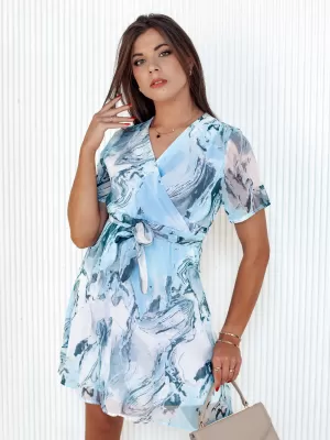 Kleid DSTREET CHICLOVE EY2518 HELLBLAU