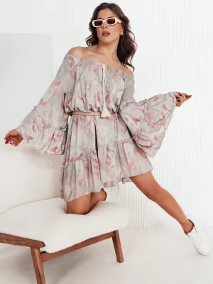 Kleid DSTREET FIONUALA EY2482 HELLGRAU