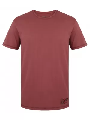 Herren-T-Shirt HUSKY TEE BASE M DUNKLES BURGUNDERROT