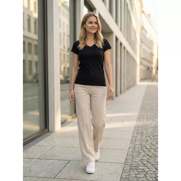  Damen-T-Shirt ALTISPORT NP/ALW261 SCHWARZ 