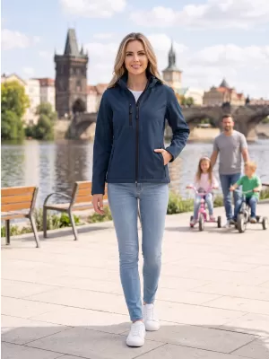 Softshelljacke für Damen ALTISPORT NP/ALW125 NAVY BLAU