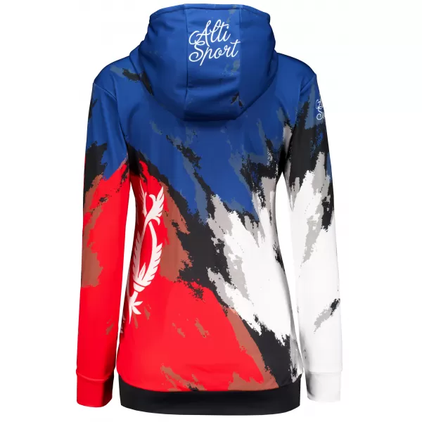  Hochwertiges Funktions-Sweatshirt für Damen ALTISPORT VOJ/ALW036MI01 STREIFEN 