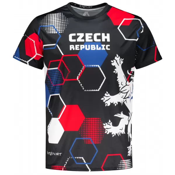  Hochwertiges Funktions-T-Shirt für Herren ALTISPORT x CZE VOJ/ALM036TR01 HEXA-GESICHT 