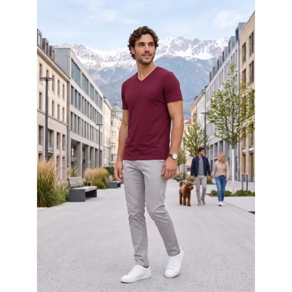 Herren-T-Shirt ALTISPORT NoPrint NP/ALM007 GRANAT 