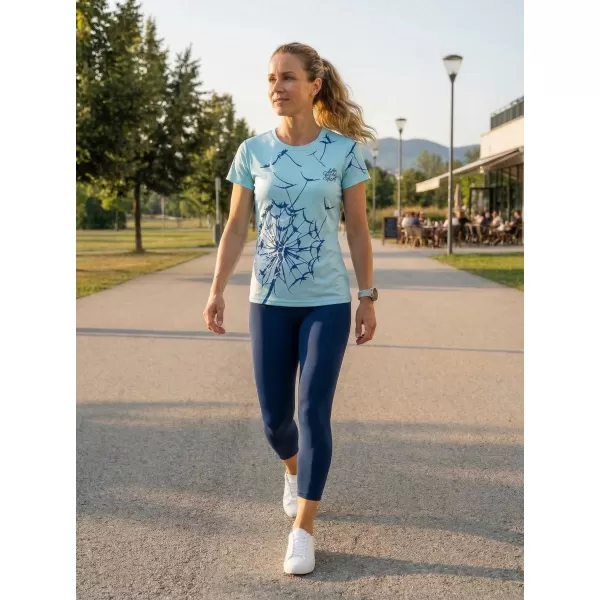  Frauenfunktional T -Shirt Premium ALTISPORT VOJ/ALW035TR01 FROSTBLAU 