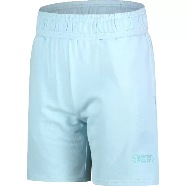  Baumwollshorts für Damen NORDBLANC TOMBOY NBSPL7887 HELLBLAU 