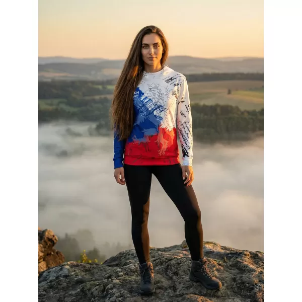  Premium-Sweatshirt für Damen ALTISPORT x CZE VOJ/ALW032MI01 LÖWE 