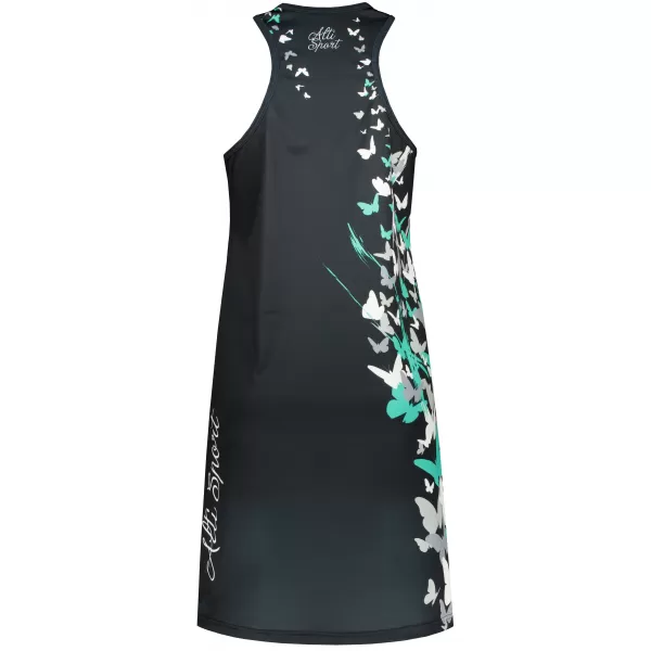  Hochwertiges Funktions-Westenkleid für Damen ALTISPORT VOJ/ALW022SAT01 SCHWARZ/TÜRKIS 
