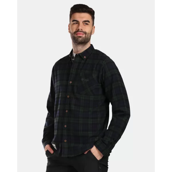  Herrenhemd KILPI FLANNY-M VM0380KI DUNKELGRÜN 