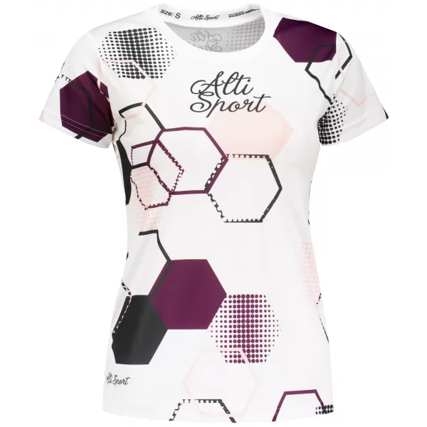  Hochwertiges Funktions-T-Shirt für Damen ALTISPORT VOJ/ALW037TR01 WEIß 