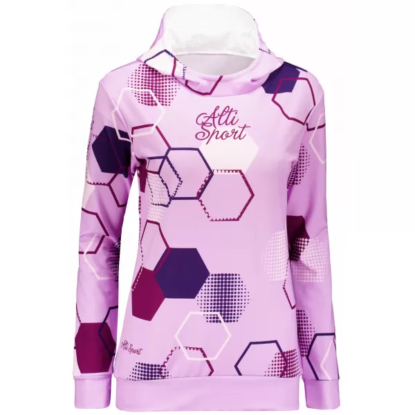  Hochwertiges Funktions-Sweatshirt für Damen ALTISPORT VOJ/ALW037MI01 LILA 