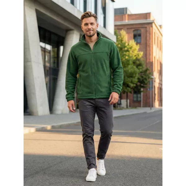  Fleece-Sweatshirt für Herren ALTISPORT NP/ALM105 FLASCHENGRÜN 