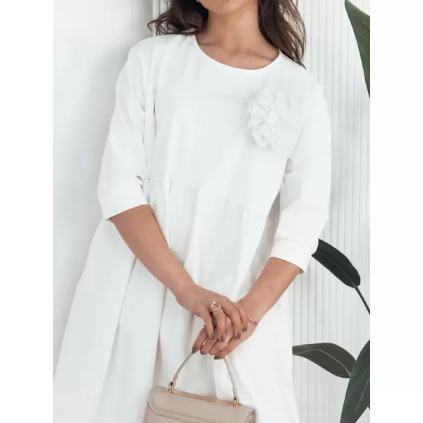  Kleid DSTREET NALERA EY2462 WEIß 
