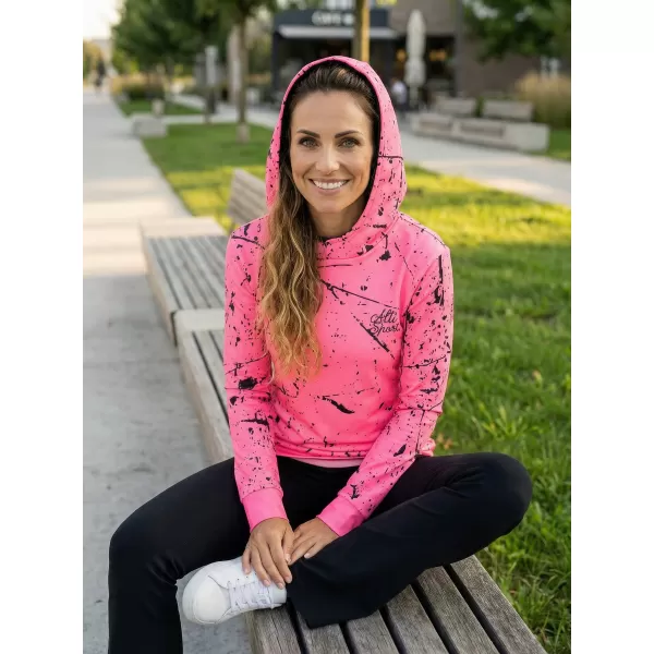  Hochwertiges Funktions-Sweatshirt für Damen ALTISPORT VOJ/ALW034MI01 NEON PINK 