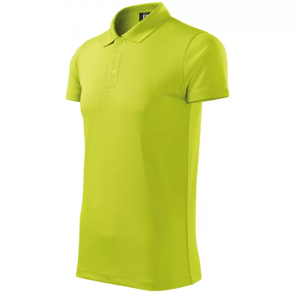  Herren-T-Shirt mit Kragen ALTISPORT NoPrint NP/ALM712 KALK 