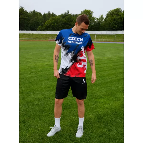  Hochwertiges Funktions-T-Shirt für Herren ALTISPORT x CZE VOJ/ALM036TR01 STREIFEN 