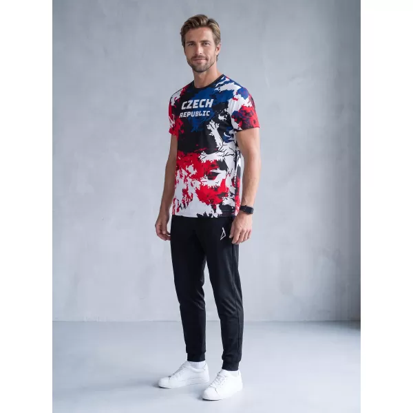  Hochwertiges Funktions-T-Shirt für Herren ALTISPORT x CZE VOJ/ALM036TR01 FLECKEN 