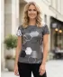 Hochwertiges Funktions-T-Shirt für Damen ALTISPORT VOJ/ALW037TR01 GRAU