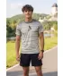 Premium-T-Shirt für Herren ALTISPORT VOJ/ALM031TR01 SCHWARZ BRAUN