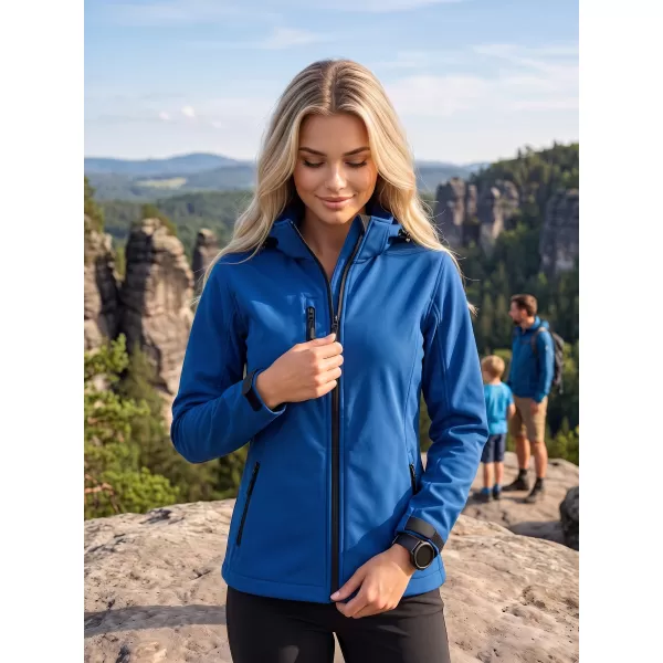 Softshelljacke für Damen ALTISPORT NP/ALW125 KÖNIGSBLAU 