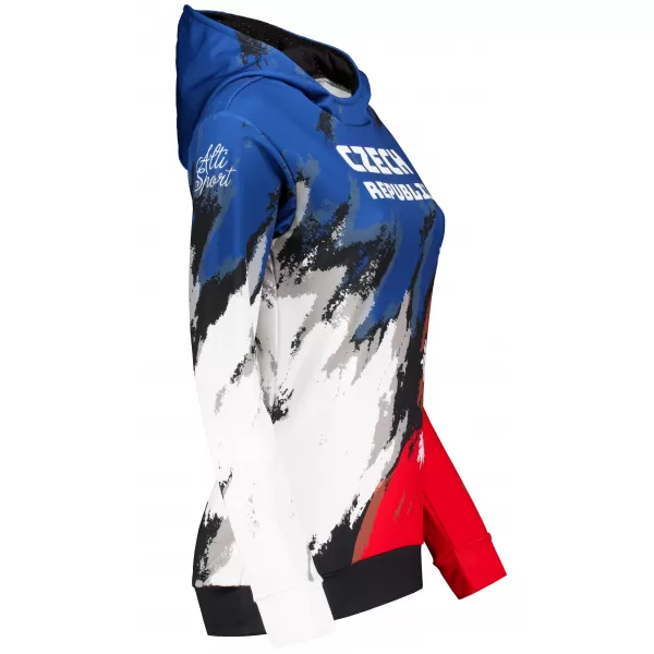 Hochwertiges Funktions-Sweatshirt für Damen ALTISPORT VOJ/ALW036MI01 STREIFEN 
