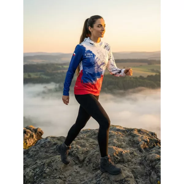  Premium-Sweatshirt für Damen ALTISPORT x CZE VOJ/ALW032MI01 LÖWE 
