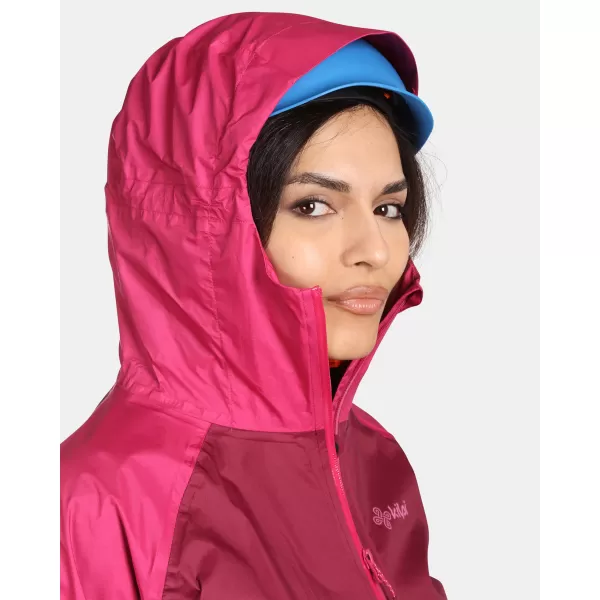  Damenjacke KILPI HURRICANE-W VL0103KI DUNKELROT 