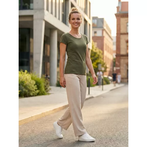 Damen-T-Shirt ALTISPORT NP/ALW221 MILITÄR 
