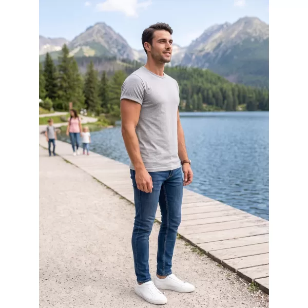  Herren-T-Shirt ALTISPORT NoPrint NP/ALM361 LICHT-HIGHLIGHT 