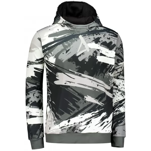  Premium-Sweatshirt für Herren ALTISPORT VOJ/ALM014MI01 SCHWARZGRAU 