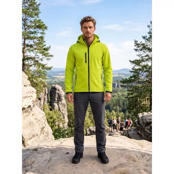  Herren-Softshelljacke ALTISPORT NP/ALM225 KALK 