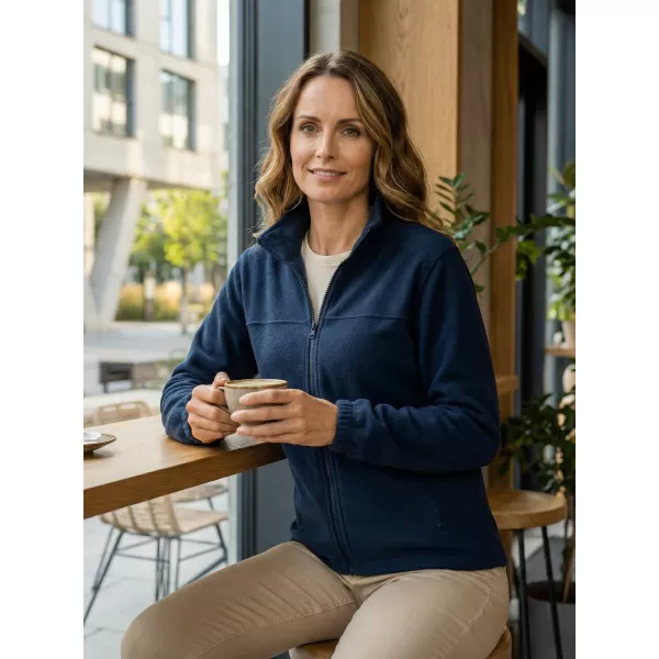  Fleece-Sweatshirt für Damen ALTISPORT NP/ALW405 NAVY BLAU 