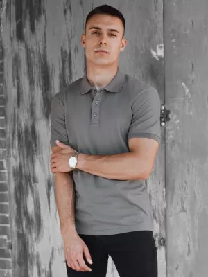 Herren t -Shirt mit einem Kragen DSTREET PX0599 DUNKELBLAU