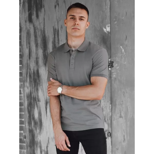  Herren t -Shirt mit einem Kragen DSTREET PX0599 DUNKELBLAU 