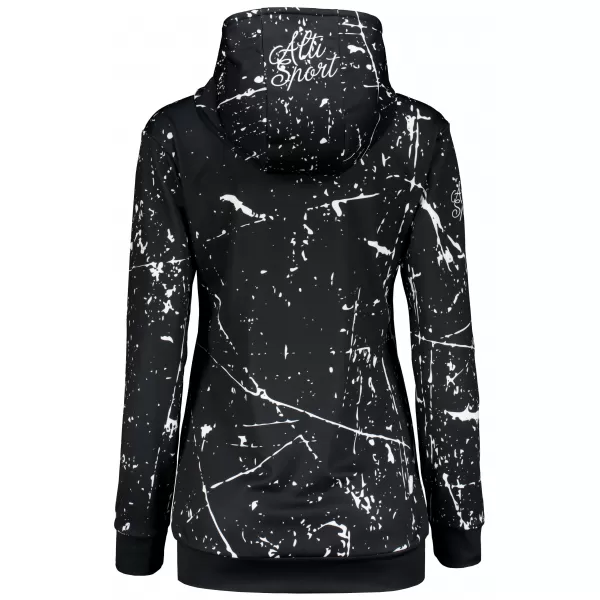  Hochwertiges Funktions-Sweatshirt für Damen ALTISPORT VOJ/ALW034MI01 SCHWARZ 