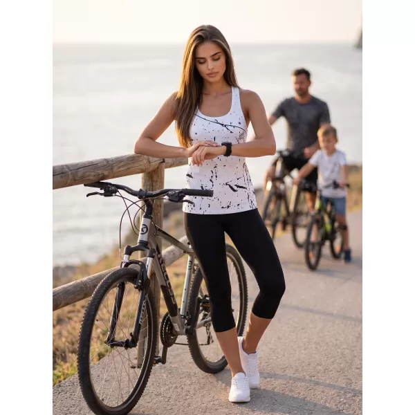  Hochwertiges Funktions-Tanktop für Damen ALTISPORT VOJ/ALW034TIL01 WEIß 