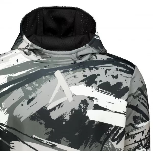 Premium-Sweatshirt für Herren ALTISPORT VOJ/ALM014MI01 SCHWARZGRAU 
