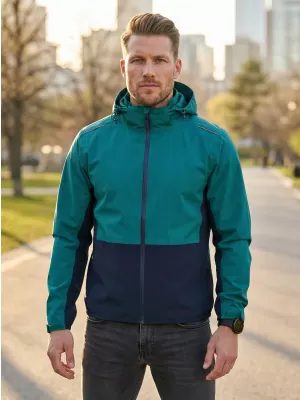 Herrenjacke ALTISPORT NoPrint NP/ALM835 SMARAGD