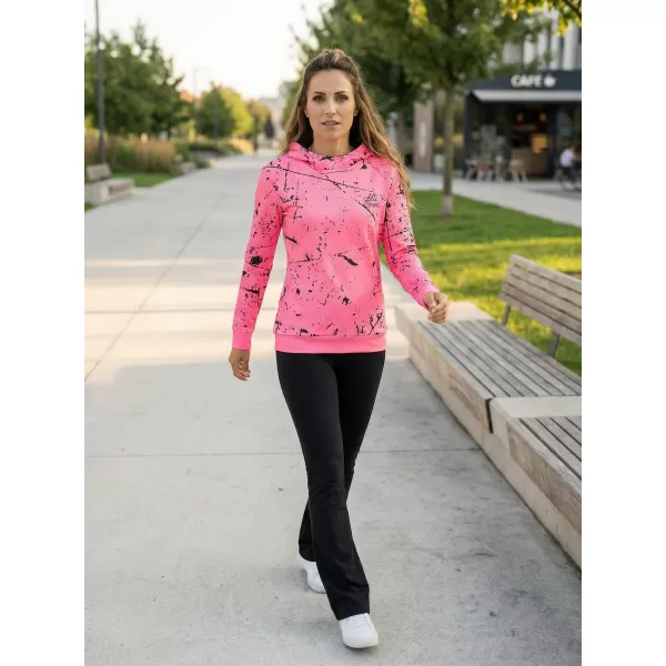  Hochwertiges Funktions-Sweatshirt für Damen ALTISPORT VOJ/ALW034MI01 NEON PINK 